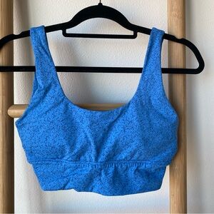 Zyia Speckled Blue Vivant Bra (M) | Like New!